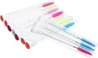 10個 詰め替え可能なマスカラチューブ アイラッシュ容器 密閉蓋付き 持ち運び便利 化粧品用空チューブ 初心者からプロまで対応