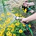 Pistolet D'Arrosage Jardin Haute Pression Navaris - Jet Réglable Multi-Intensités, Poignée Ergonomique, Métal & Laiton, Pour Pelouse, Voiture, Plantes