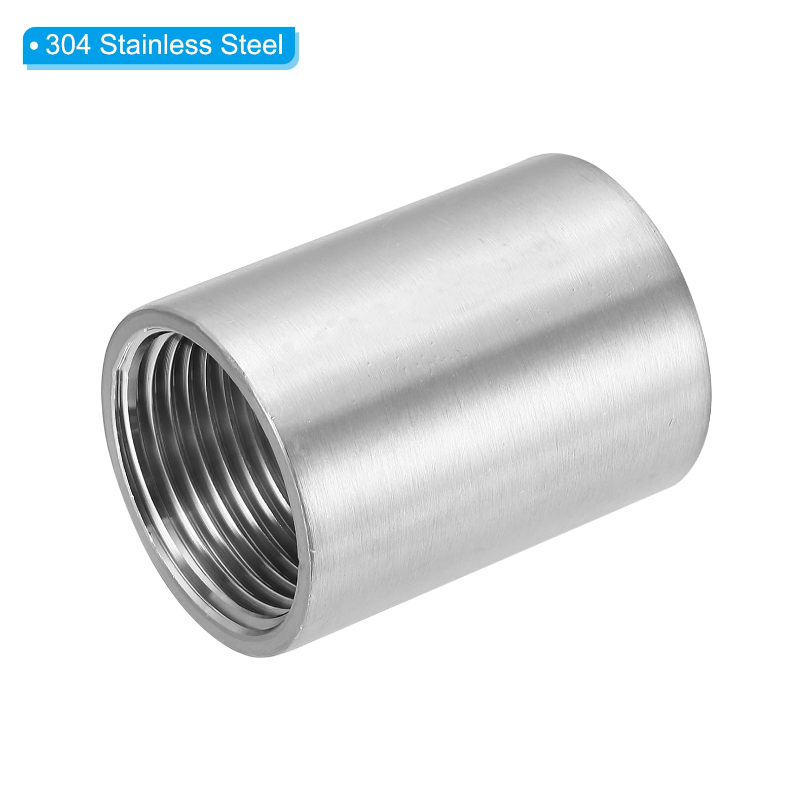 PATIKIL 3/4" NPT Messing Sechskant Versenkte Stopfen 3 Pack Zähler