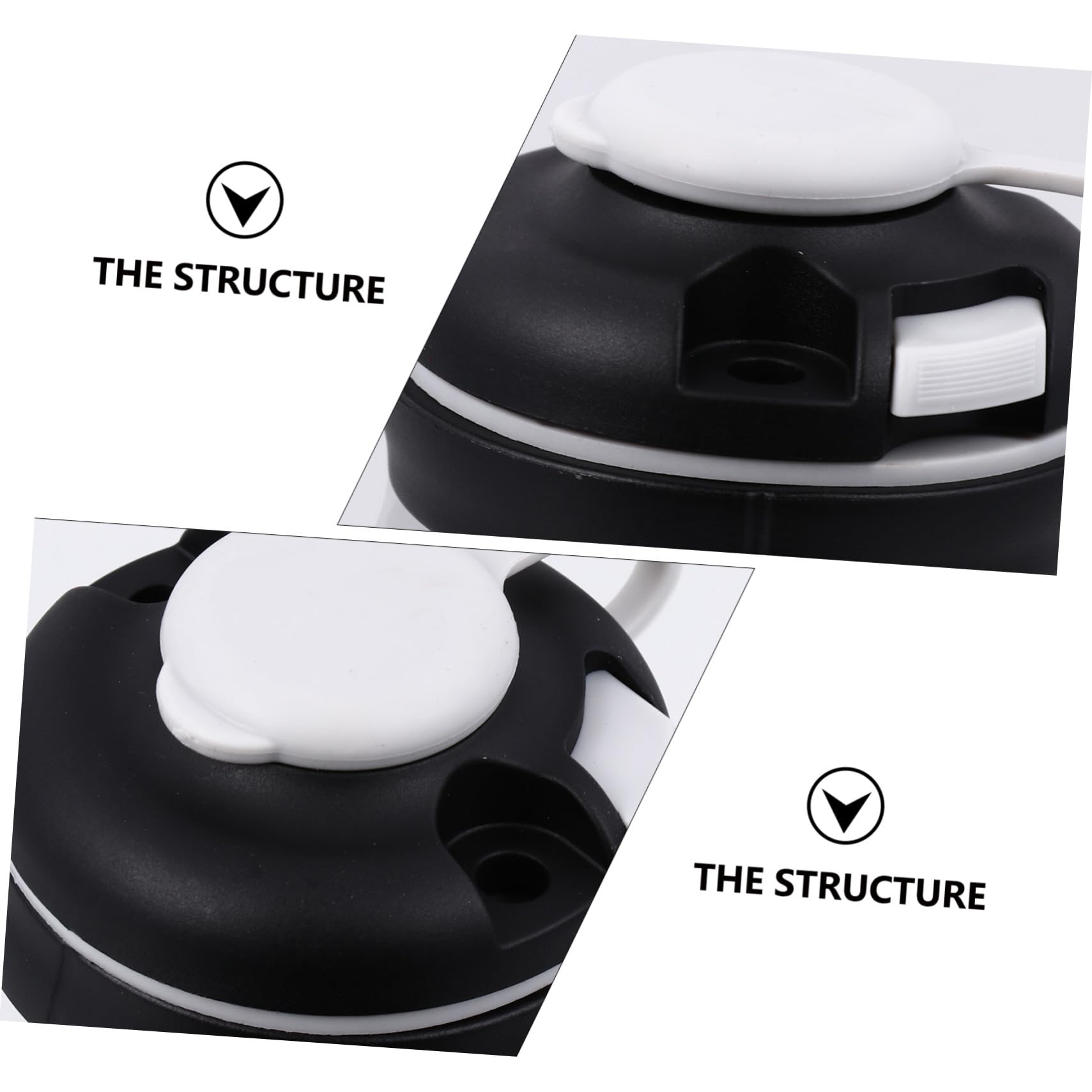 Base de Montaje Redonda para Kayak, Accesorio para Soporte de Caña de Pescar, Material Resistente Tornillos, Compacto y Portátil, Adecuado para Pesca en Bote y Canoa
