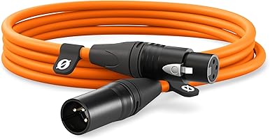 RØDE XLR-3 - Premiumowy kabel XLR (3m, pomarańczowy)