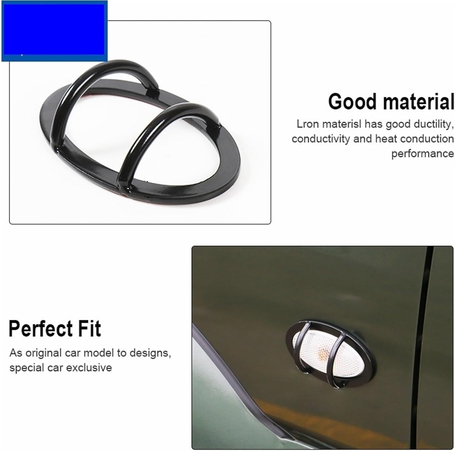 Compatible For Suzuki Jimny 2007 Up Car Exterior Turn Signal Light Lamp Protective Decoration Cover For Jimny 2019 Up