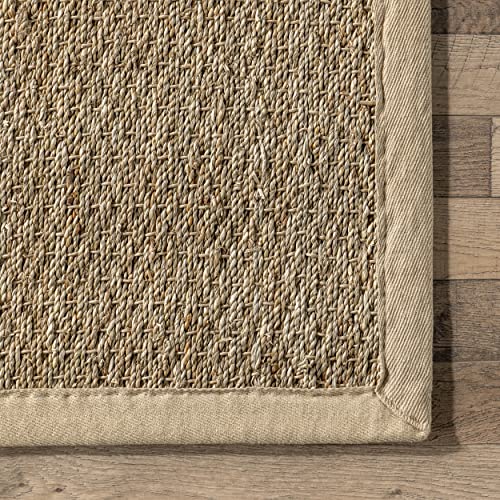 Nuloom Elijah Farmhouse Seagrass Runner Rug, 2' 6" X 10', Beige #TOP4