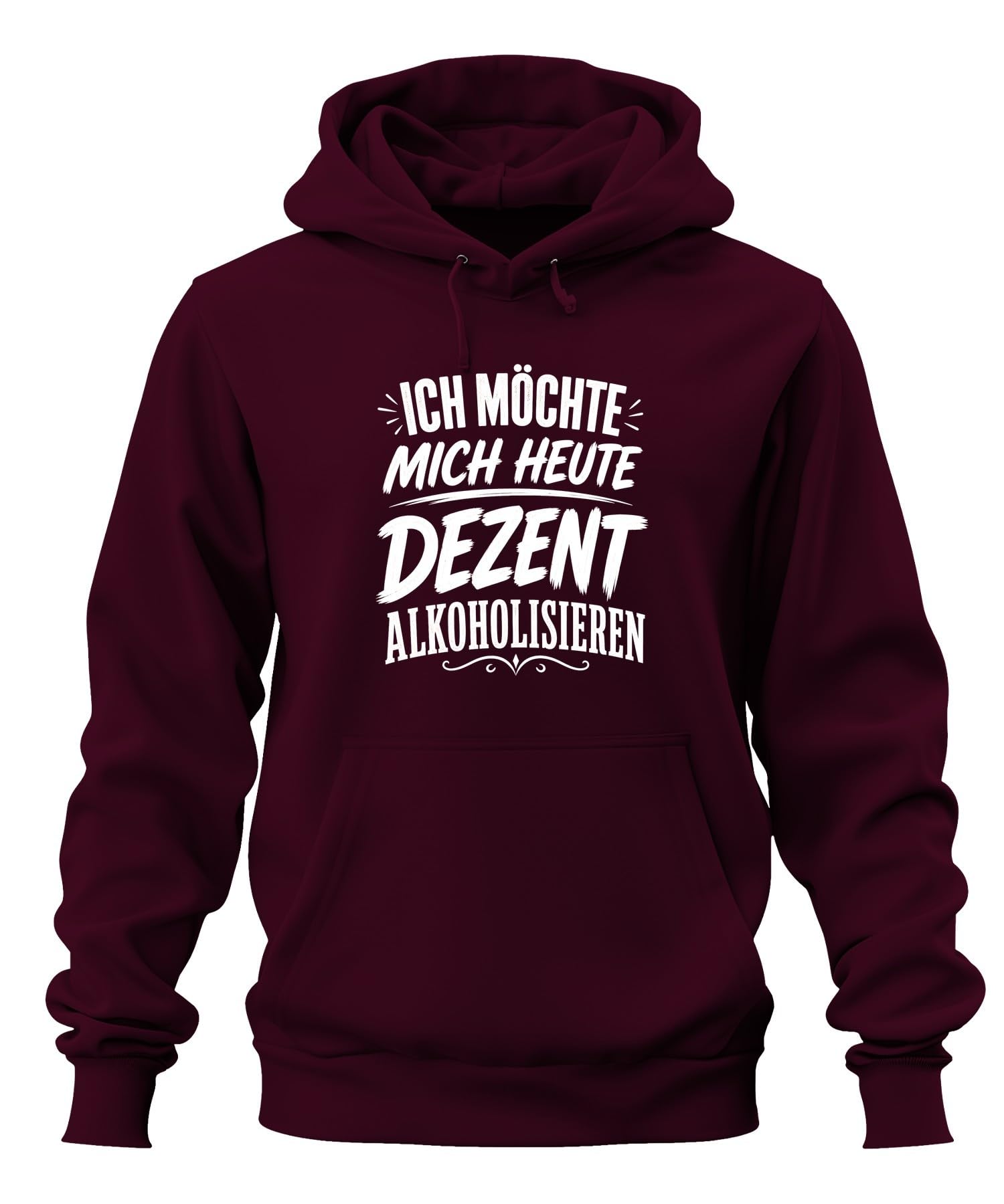 Ich möchte Mich Heute Statement Hoodie