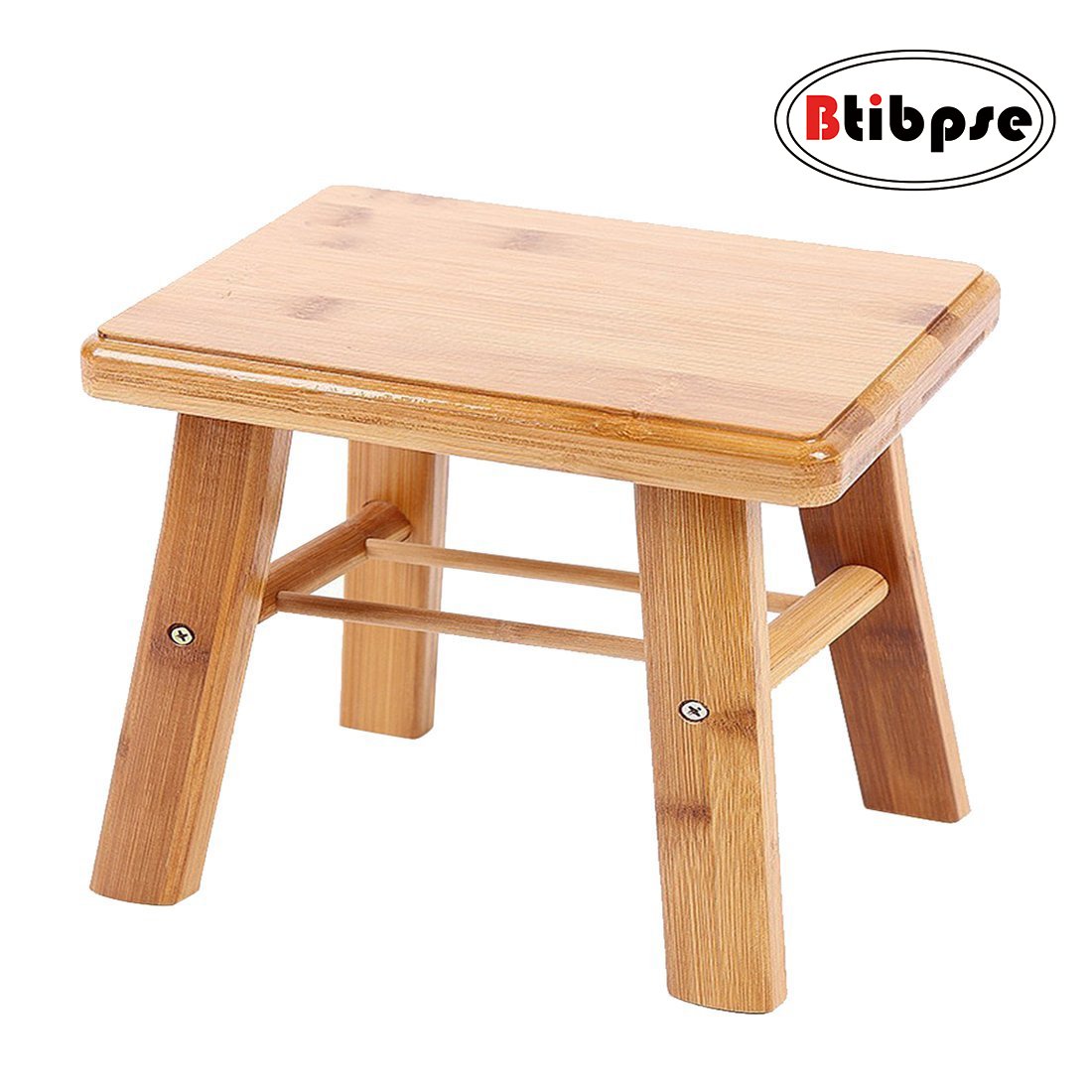 Buy Btibpse Small Bamboo Stool for Kids Natural Bamboo Bench Mini