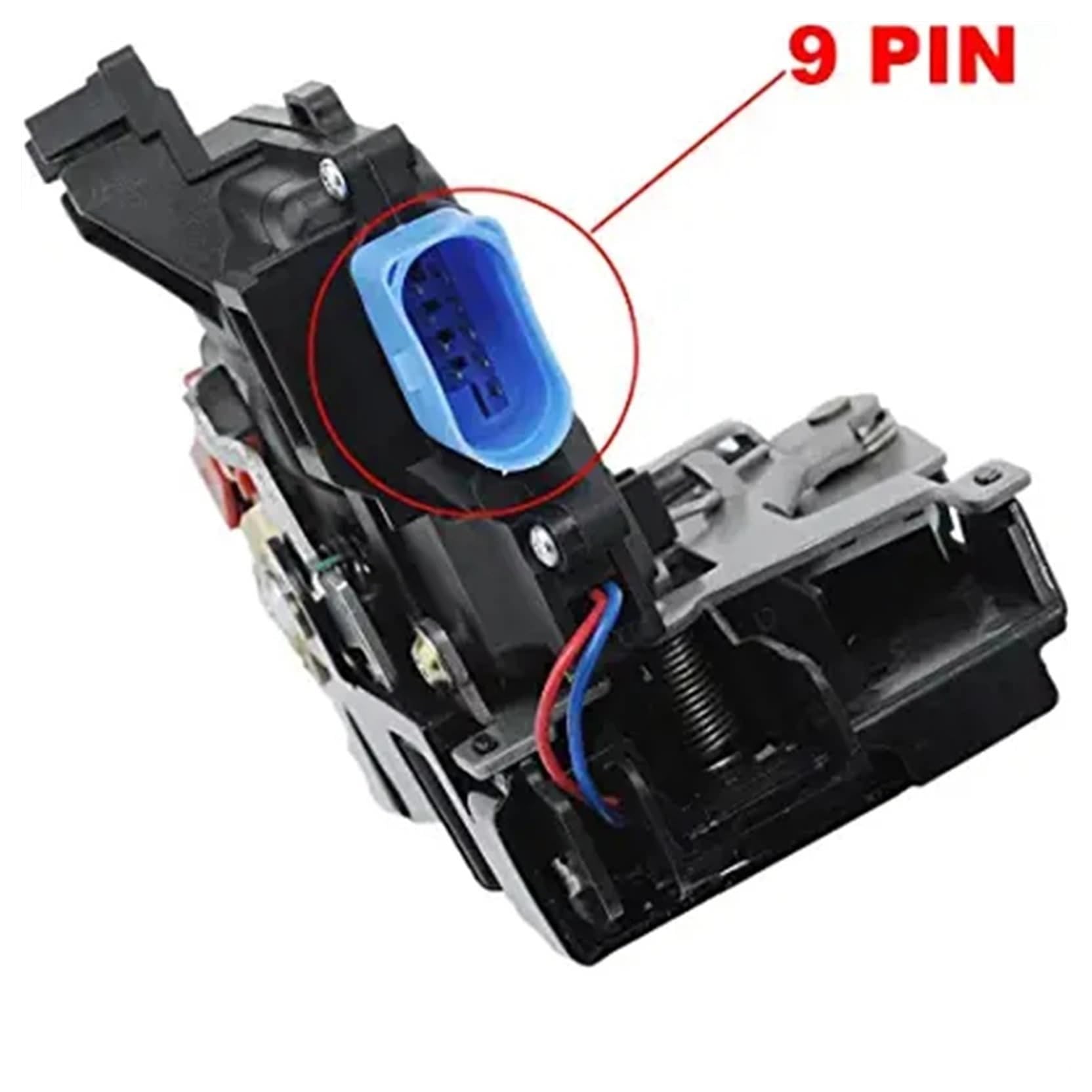 Actuador de cerradura puerta Motor cerradura puerta automóvil | Compatible con VW Para Touareg Para Cayenne Delantero Trasero, 3D1837015AB, 7L0839015D, Repuesto