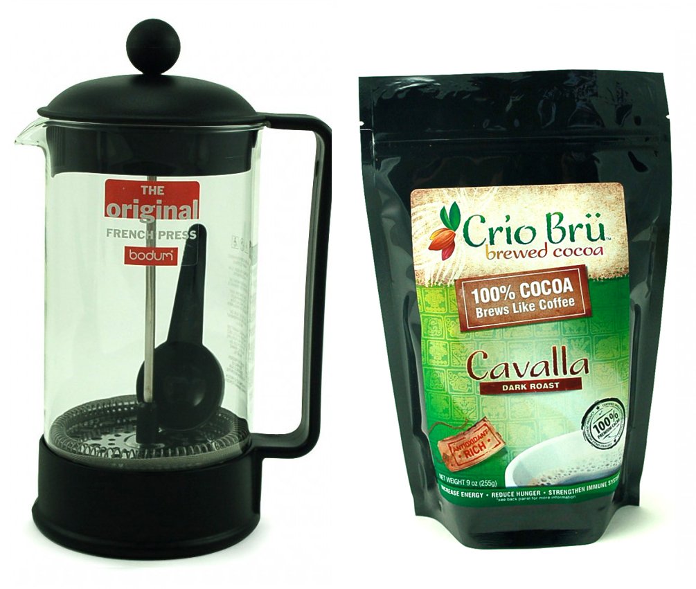 French Press & Crio Bru Combo Grocery & Gourmet Food