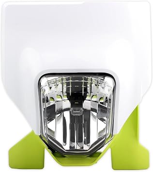 LED Motorcycle Headlight,Dirt Bike DRL Headlamp For Husqvarna 2024 FE FC 250 350 450 501 TE 250i 300i FE250 FE350 TE250i TX125 Enduro 701- White Yellow