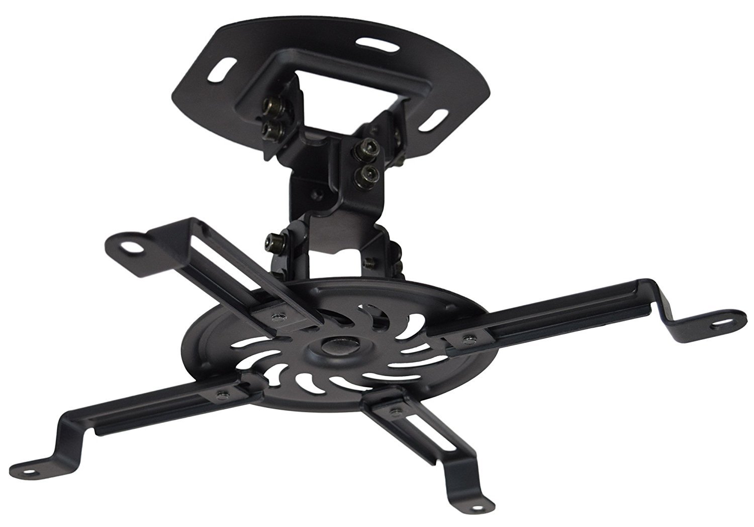 Pied Support Pour Projecteur Réglable En Hauteur (65-120 Cm) – Rotation 360°, Inclinaison 90°, Base Stable - 4