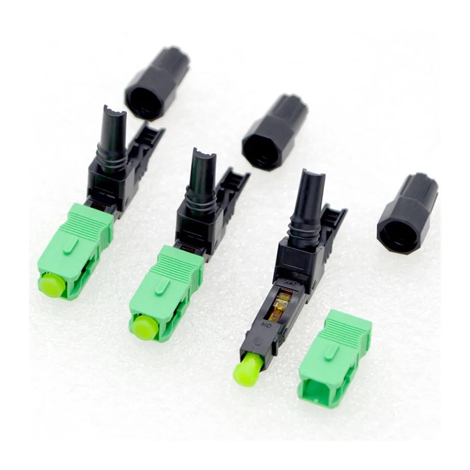 Épisseur de Fibre Optique SC 200pcs FTTH Fibre Optique Rapide UPC/APC Monomode Type(SC UPC)