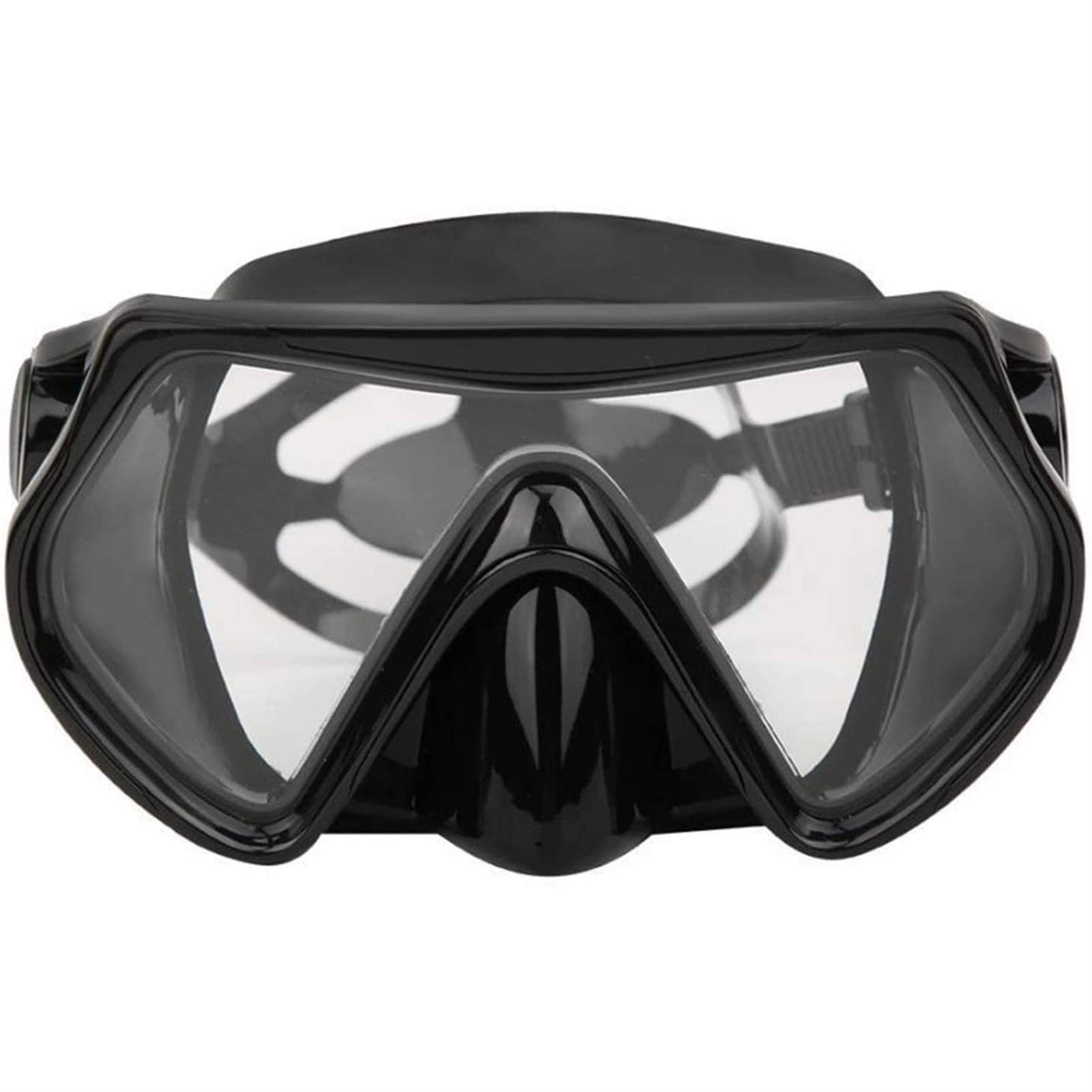 Schnorchelmaske, Tauchmaske, Silikon-Taucherbrille, Unterwasser-Bergungs-Scuba-Schwimmbrille, breite Sicht, Wassersportausrüstung für Erwachsene