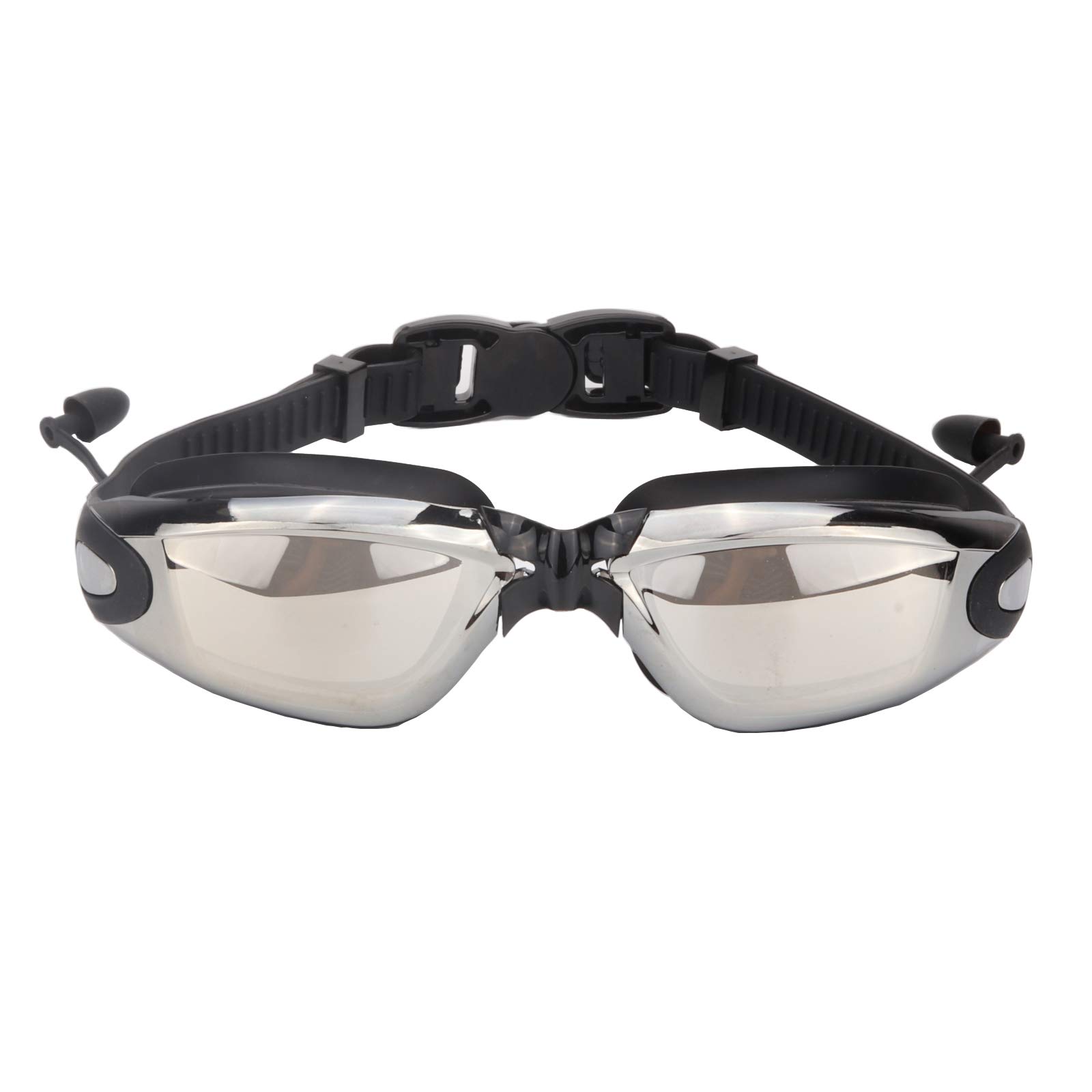 ASEEBYSwimming Goggles Anti Fog No Leaking with Ear Plugs UV Protection for Men and Women