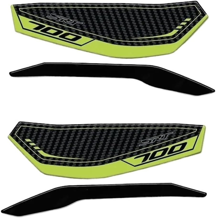 Motorcycle Tank Pad for QJ for Motor SRT 700 X 2024 Motorcycle Tank Pad Sticker Anti Slip Protection Stickers Kit