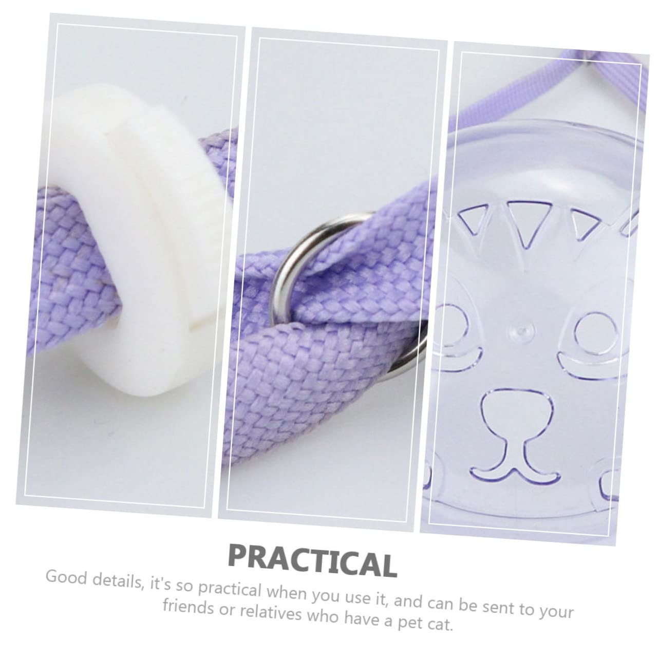 DOITOOL 5piezas Bozal para Gatos y Transpirable Diseño Práctico Mascara De Boca para Actividades Al Aire Fácil De Limpiar y Usar para Baños y Visitas Al Veterinario