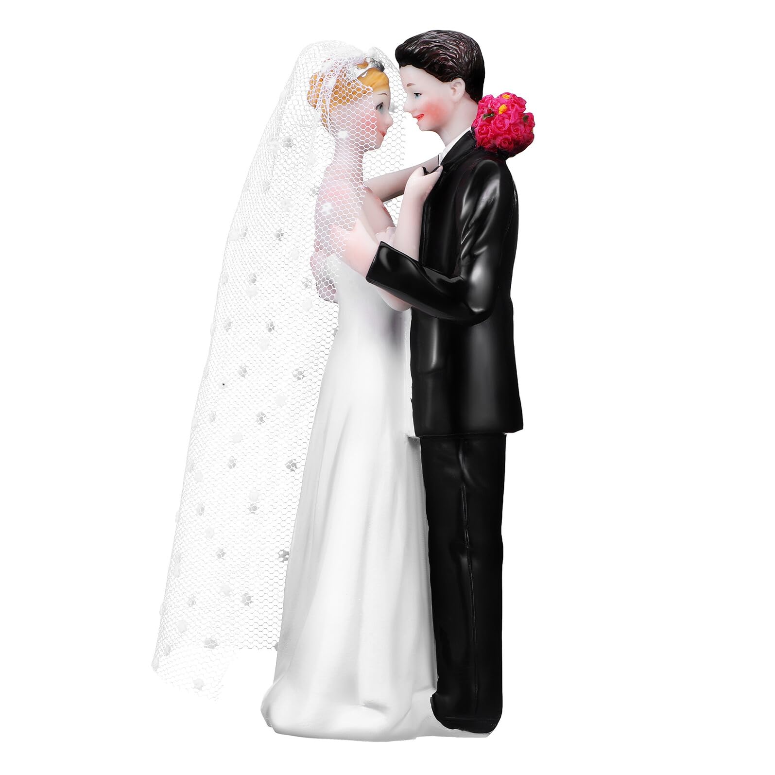 Cake Topper Matrimonio in Resina Elegante Decorazione per Torta Sposi Non Facile da Sbiadire Sicuro da Usare per Festa di Nozze