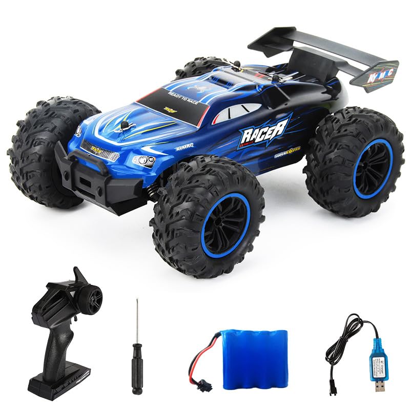 fisca Ferngesteuertes Auto, 2.4GHz Offroad RC Crawler Truck 4X4 RC Truggy...