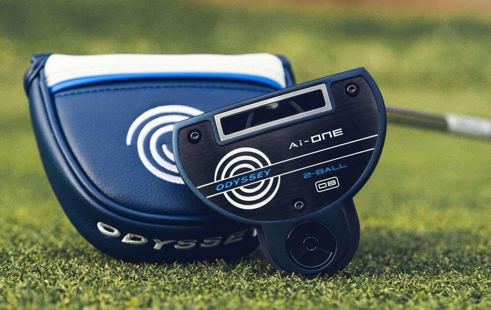 Odyssey AI-ONE 2-BALL パター33インチ Odyssey Golf AI-ONE Putter (33 Inches, 2 Ball (Double Bend), Left