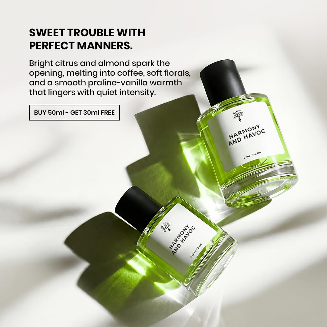 Eternal perfume oils Harmony and Havoc Perfumes for women Insp by G.0.0.d G.i.r.l Womens Perfume Unisex Concentrated Perfume Oil Long Lasting Perfume for men 1.69 FL Oz with 1 FL Oz (Pack of 2) - Image 3