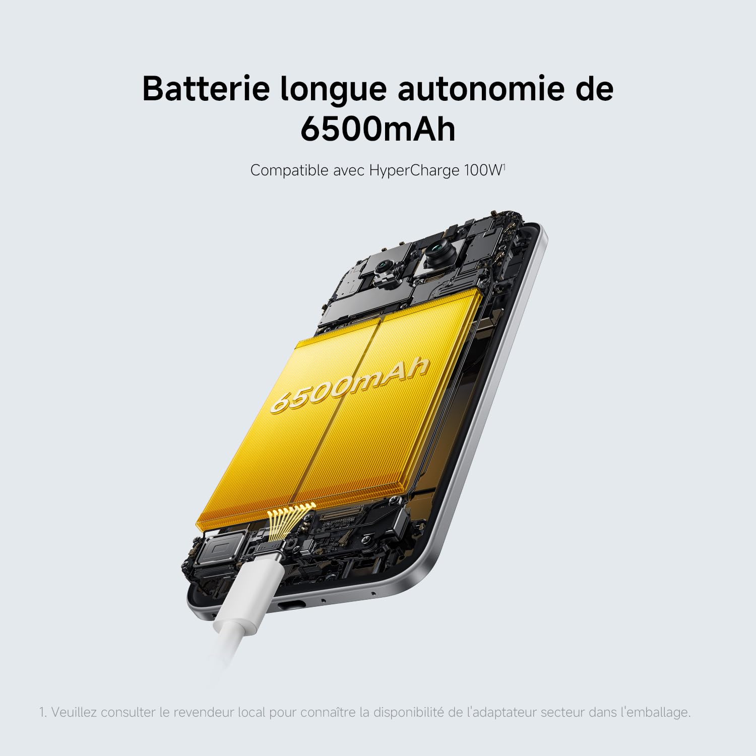 XIAOMI POCO M8 Pro Smartphone 8＋256 Go Snapdragon® 7s Gen 4 - Noir | Écran AMOLED CrystalRes 1,5K 6,83", caméra 50 Mpx Light Fusion 800 stabilisée, 2 ans de garantie, chargeur non inclus