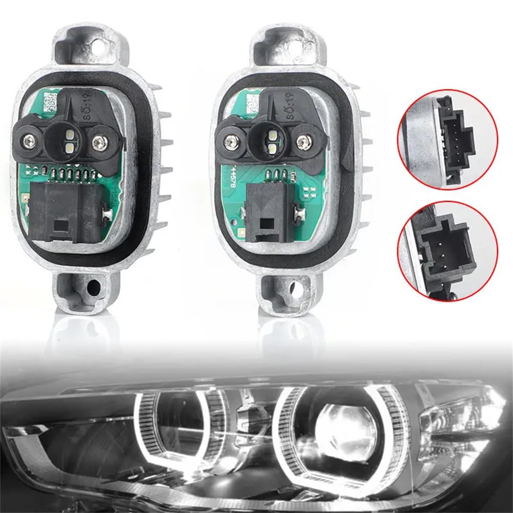 63117428425/7428425 Modulo lampada LED Angel Eye per BMW Serie 1 F20 F21 LCI 114d 116d 116i 118d Faro LED Angel Eye Bianco DRL Luce di marcia diurna 3 pin 6 pin (3 pin)