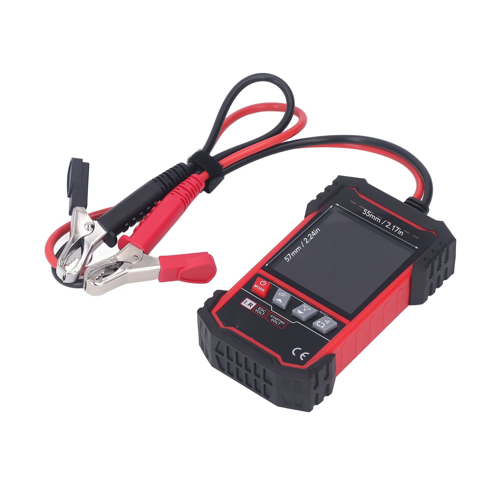 Tester Akumulatora Samochodowego Tester Obciążenia CCA Tester Alternatora Samochodowego Cyfrowy Analizator Akumulatora Samochodowego do Samochodu Ciężarowego Motocykl Morski SUV