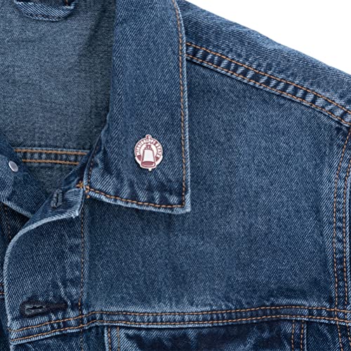 Image of Desert Cactus Mississippi State University Lapel Pin MSST Bulldogs Made of Metal for Formal Wear, Bag and Hat Jewelry, and Tie Tack