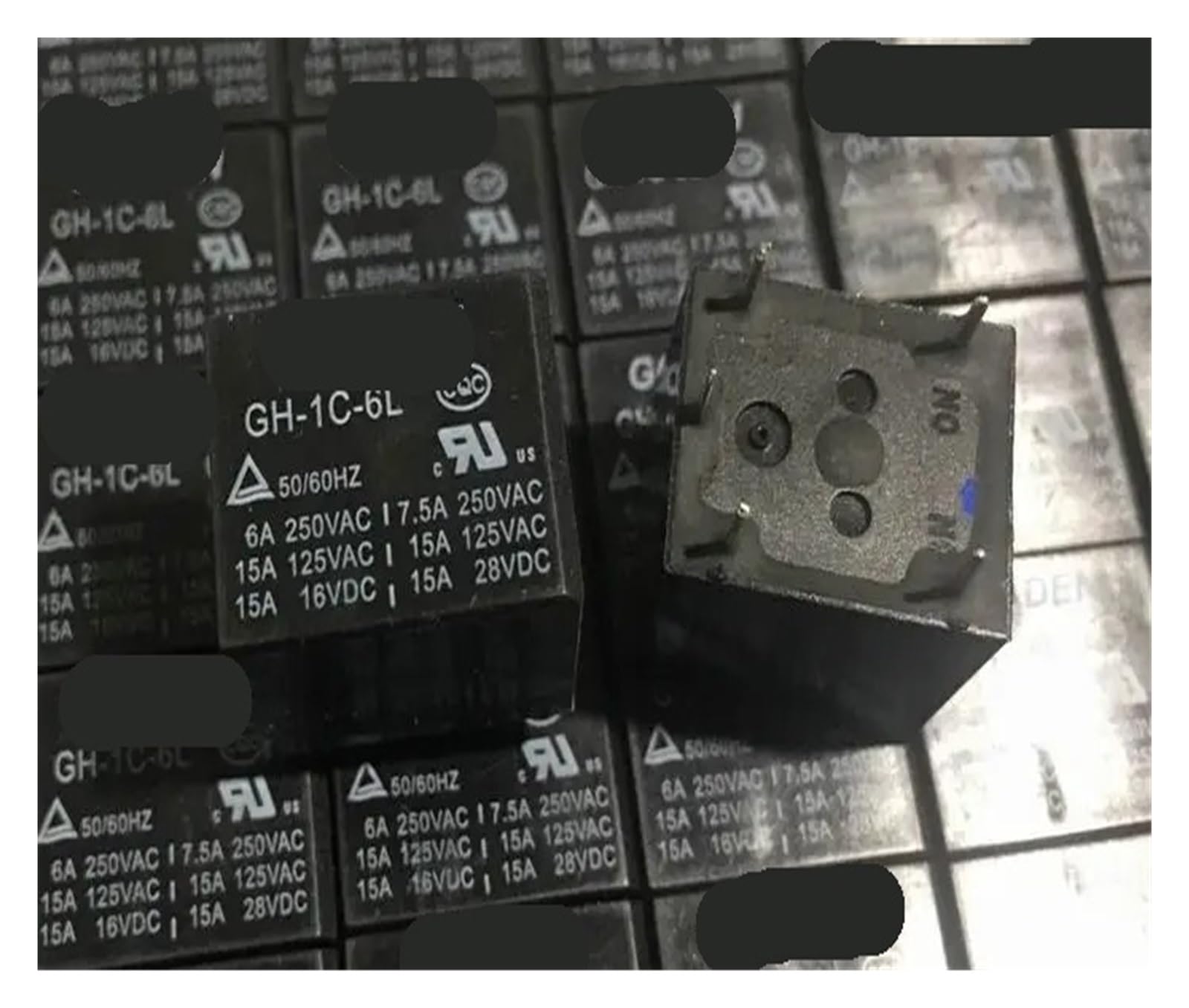 PKNVKZIDK 1pc GH-1C-6L 6V Relay 5pins