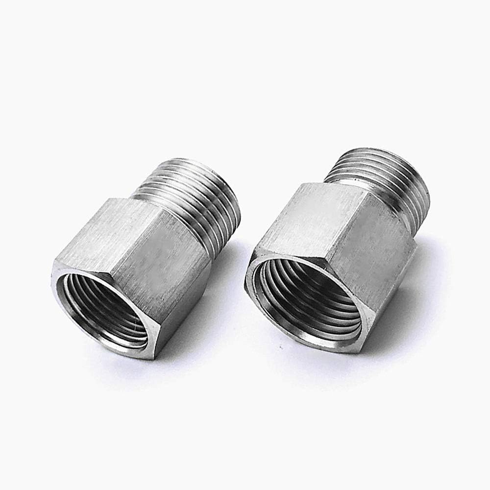 1PC M14x1.5mm Female to 1/4" NPT Male Reducer Bushing Pipe Fit