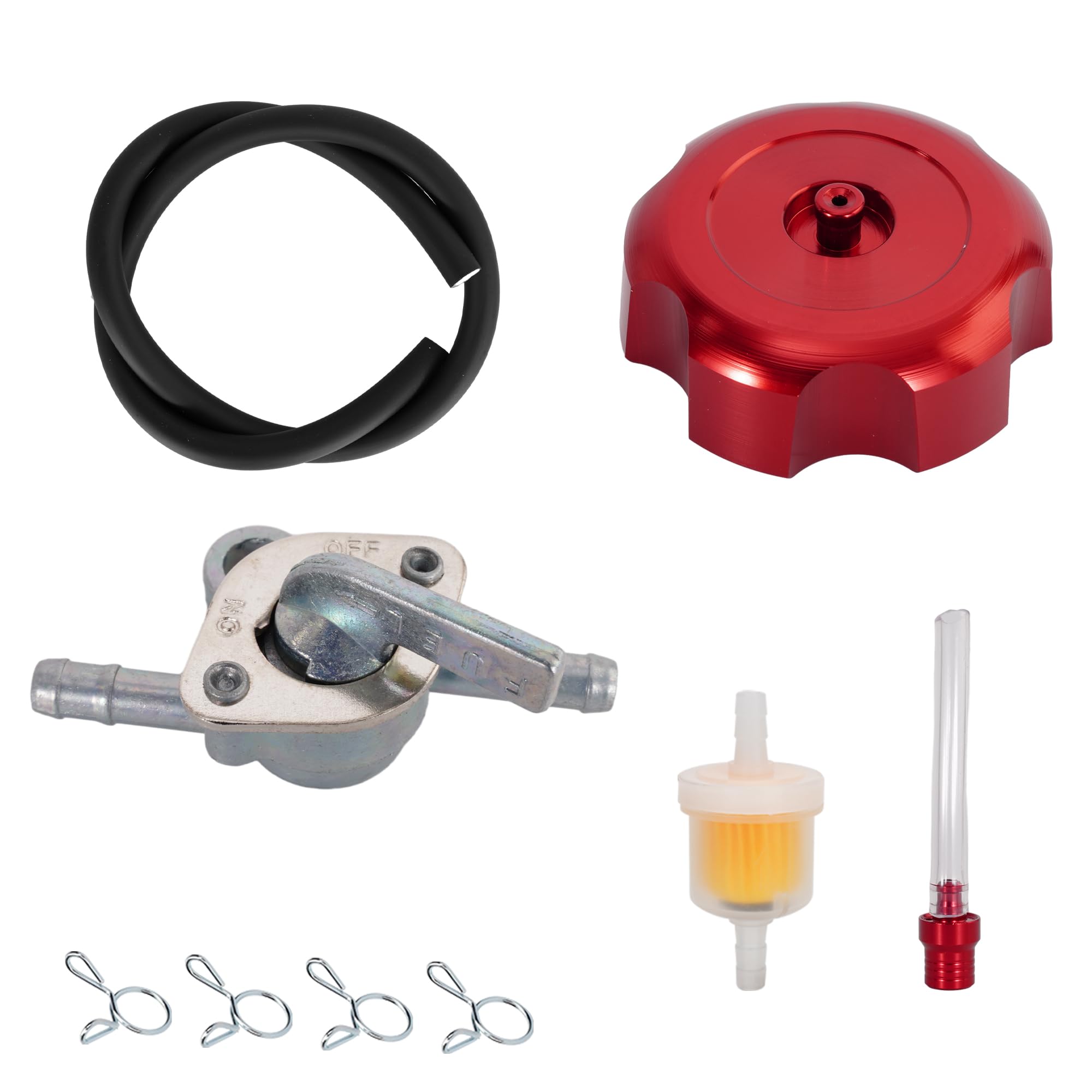 kitatatu　FTM-242 Amazon.com: Metal Gas Fuel Tank with Threaded Cap for 50cc 70cc