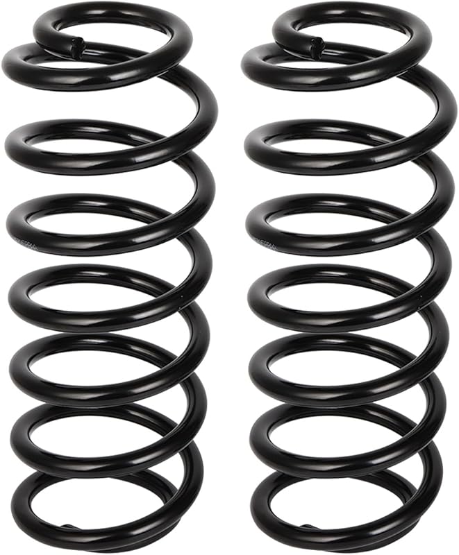 SCITOO 2PCS Rear Suspension Coil Spring Set Fit 08-16 for Chrysler, #81632 | Coil Springs Replace for 08-20 for Dodge for Grand Caravan, 09-12 for VW for Routan, 08-16 for Chrysler for Town & Country