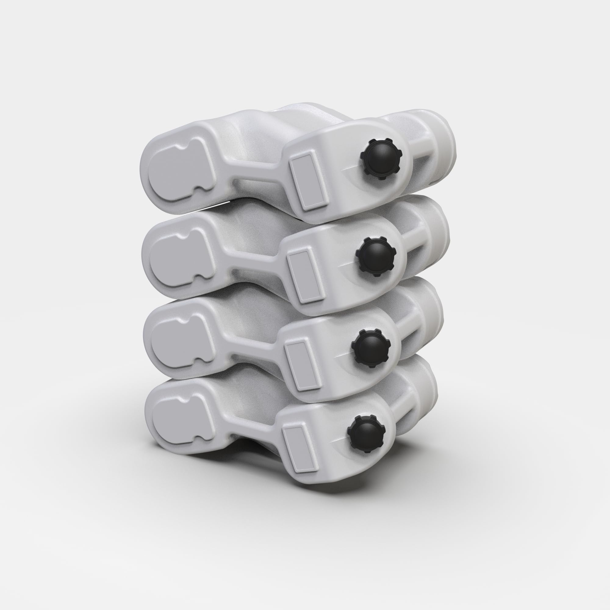 STACKCAN Multipurpose 5-Gallon Interlocking Container Vertical & Horizontal Stacking Unlocks 60% More Space for RVs & Van Lifers