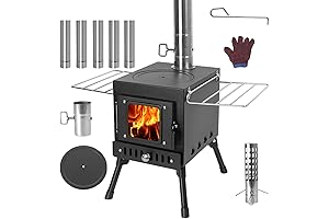 Exceptionally Portable Outdoor Wood Stove: Essential Heating companion