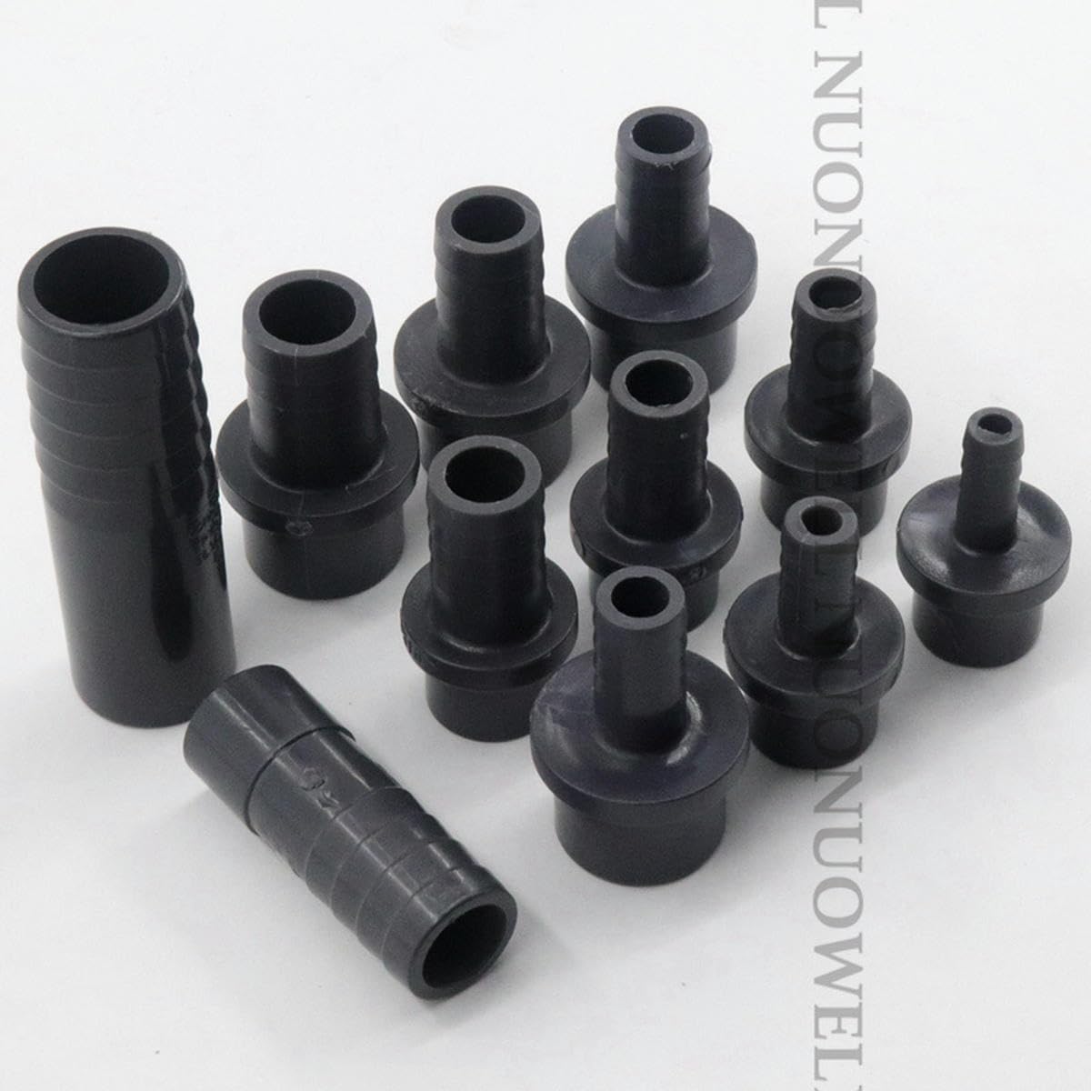 1~50 Piezas de Conector de plástico Pagoda de 20~25 mm a 8~25 mm, Adaptador de riego, Accesorio para tubería de Acuario, Juntas de púas para Manguera de pecera, 50 Piezas, 20-16 mm