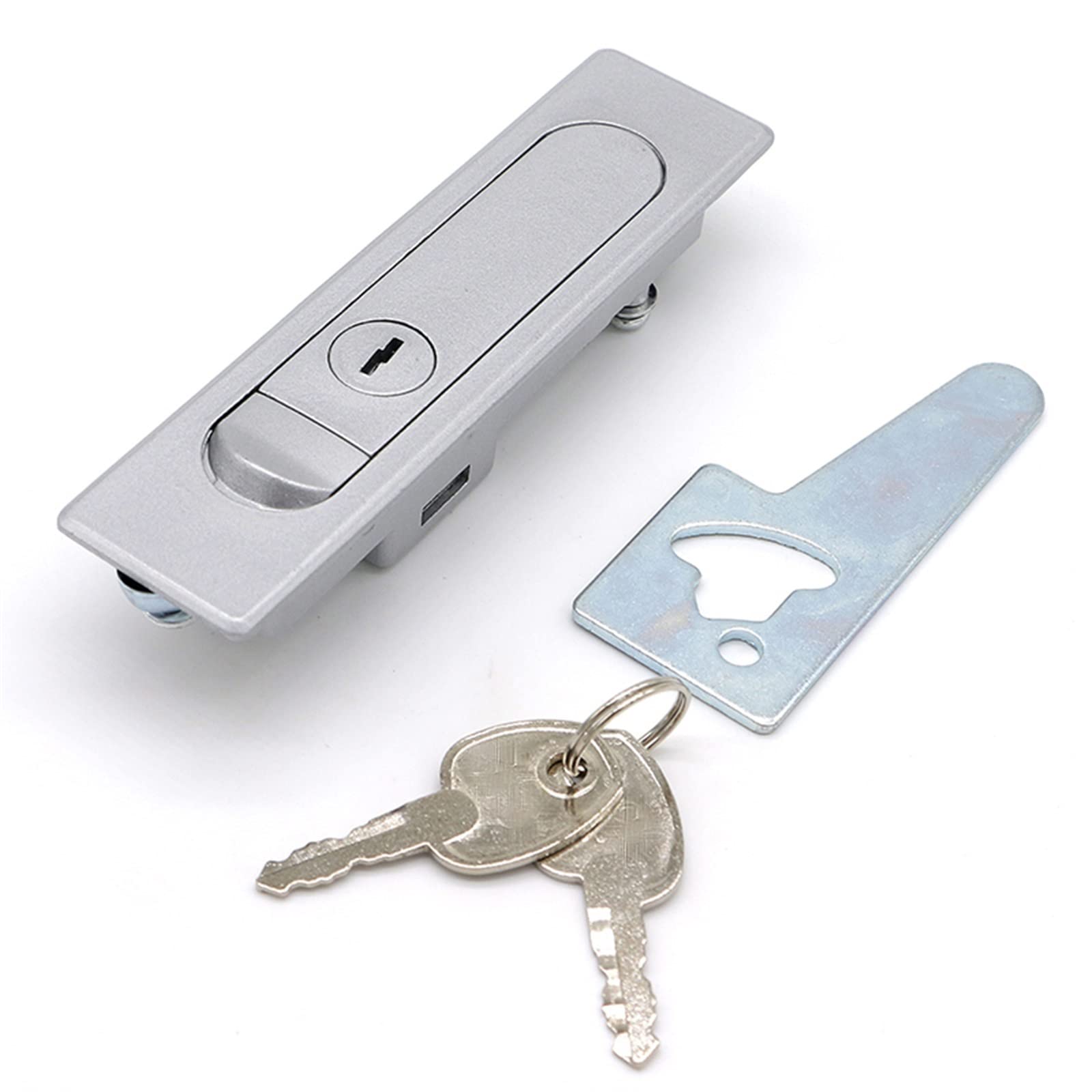 Serrure armoire serrures interrupteur KmoNo argent anti-intrusion pour panneau électrique