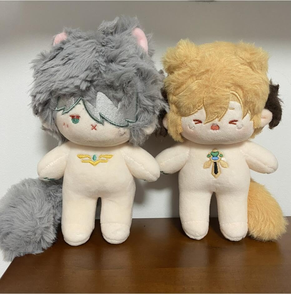 Amazon.co.jp: 原神 カーヴェ & アルハイゼン ぬいぐるみ 15cm トイ