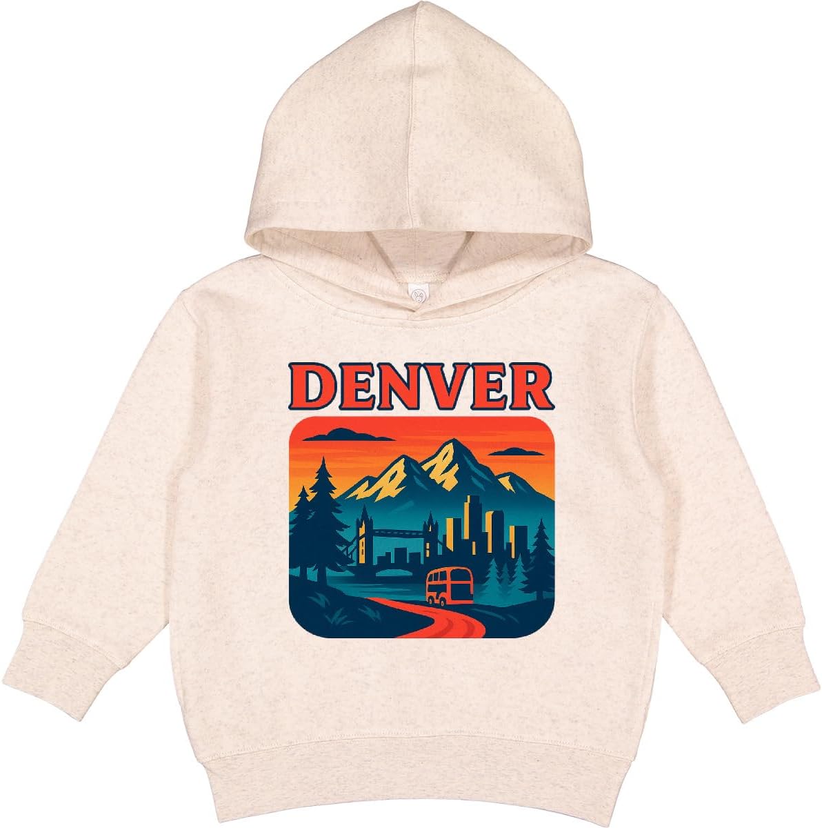 inktastic Denver Colorado Toddler Hoodie