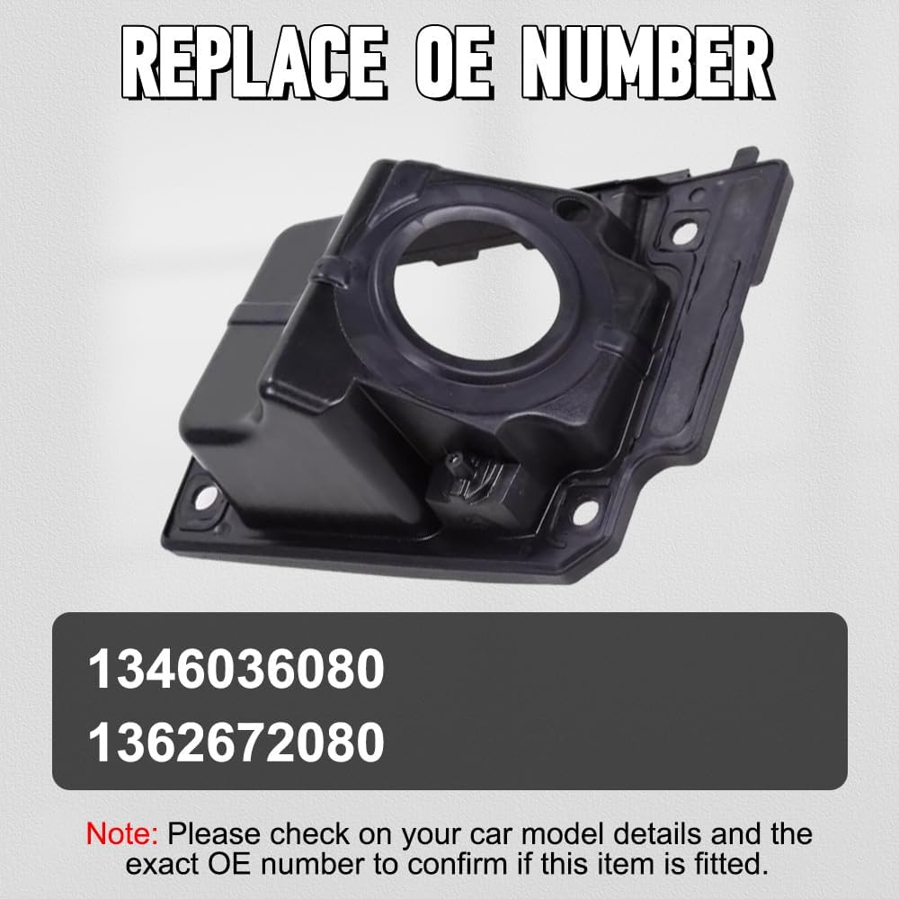 1346036080 Fuel Tank Filling Flap Housing Case Compatible with Fiat Ducato 2006–2014, Peugeot Boxer 2006–2014, Citroen Relay 2006–2014, Replaces 1362672080