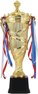 SM SunniMix Children Trophy Mini Trophy Cup Delicate with Lid Award Trophy Cup Participation Trophy Cup for Award Ceremonies Rewards Appreciation Gifts