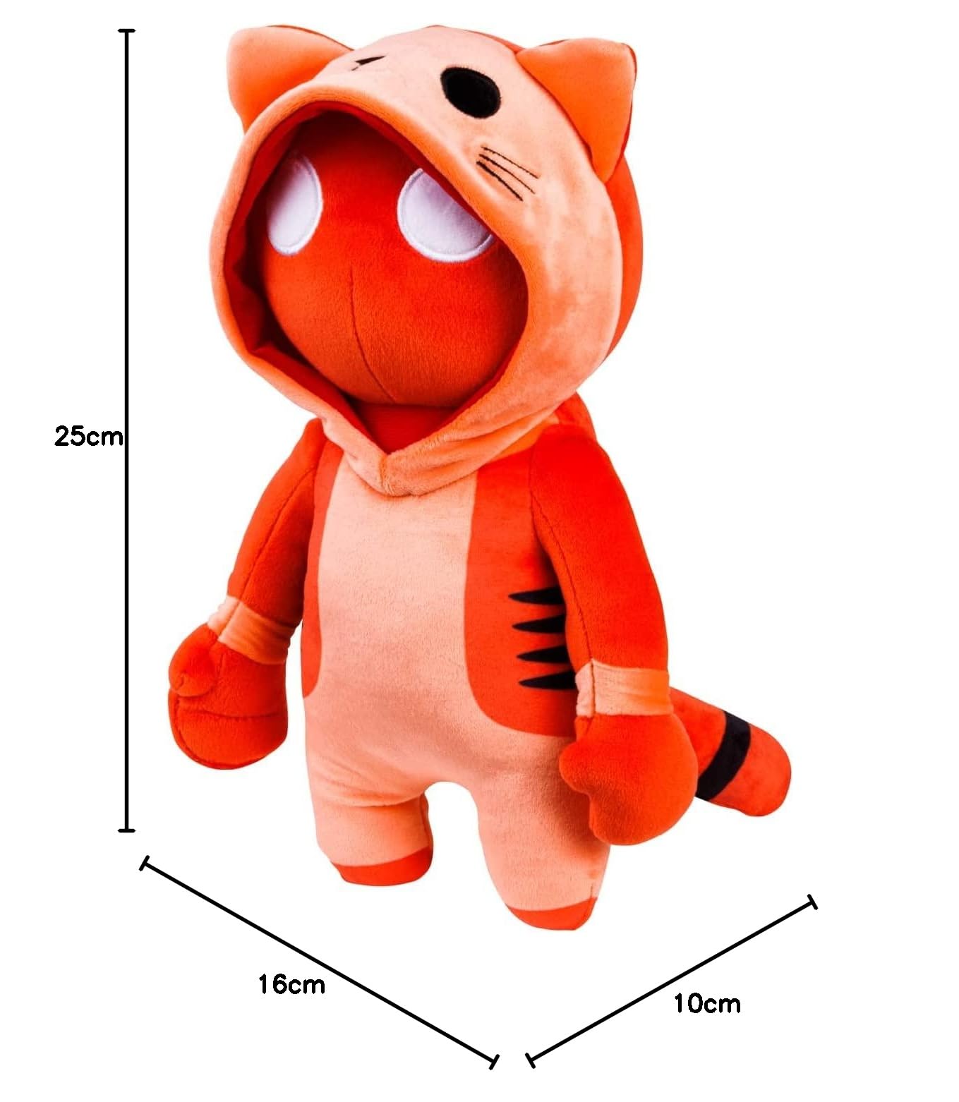 Amazon.co.jp: ギャングビースト 伸縮性のあるぬいぐるみ 赤猫