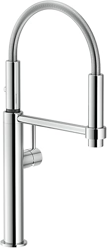Miniatura 2 de Franke FFPD4450 Pescara - Base magnética para rociador de un solo mango, grifo de cocina de arco alto ultra alto de 16.5 pulgadas, acero inoxidable