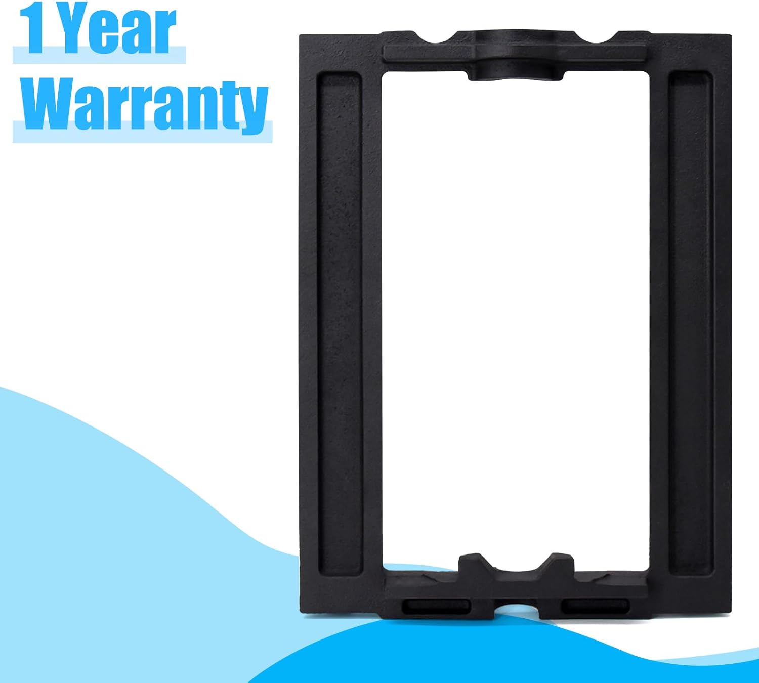 Adviace 40256 Shaker Grate Frame Replacement for US Stove Hot Blast 1500, 1557M, Ashley 22AF, Vogelzang Norseman 1500 2500 Wood Coal Furnaces.(2 Pack)