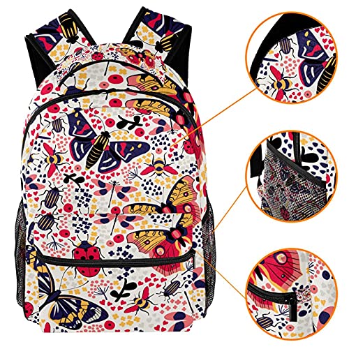 Sac à dos papillon multicolore le cadeau utile pour garçons et filles - 3