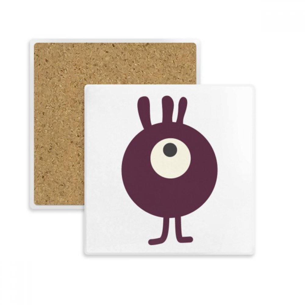 Tasse carrée Coaster multicolore pour égayer vos pauses café au bureau ou à la maison