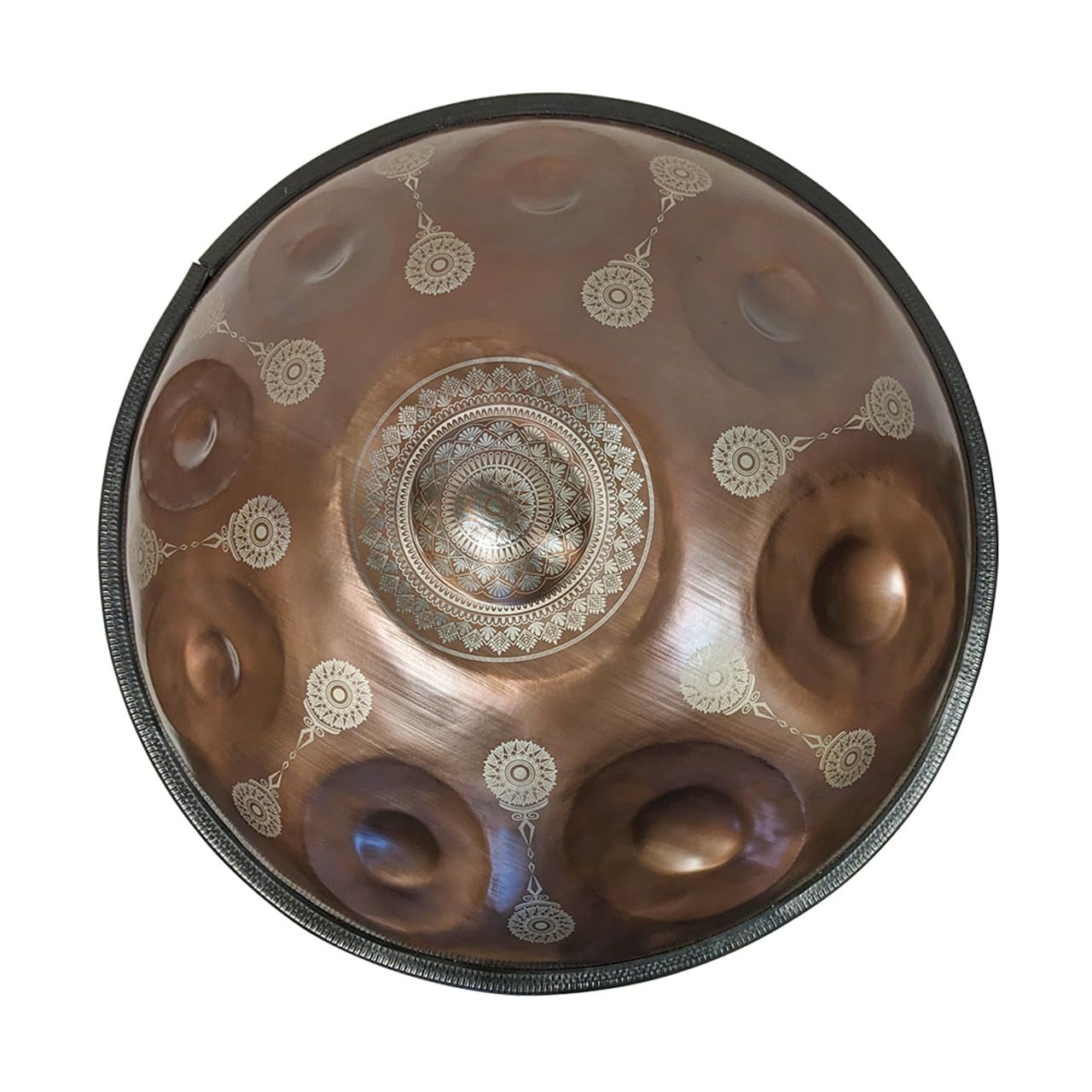 Chirp Handpans Professional Series – D Celtic Minor (9 Notes) – Handcrafted 1 mm Stainless Steel Handpan – Warm, Resonant Sound for Meditation, Yoga & Music Therapy – Includes Carry Case-picture-10