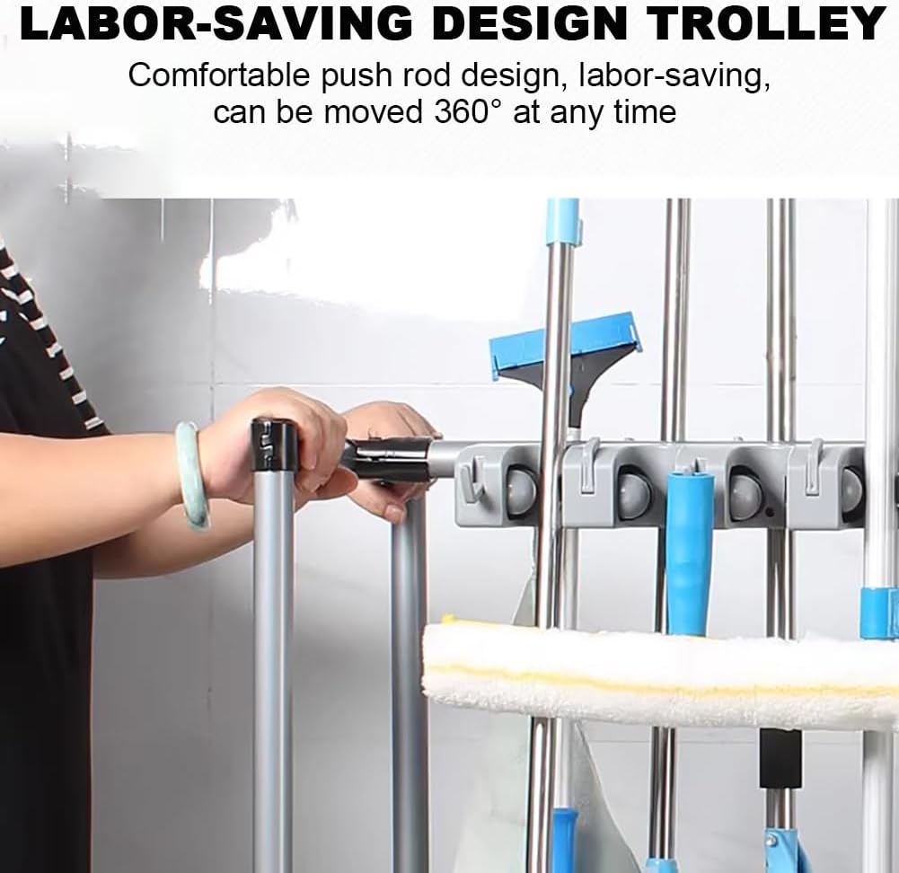 清掃カート 業務用 ビルメンカート多 ランドリーワゴン多機能 掃除カー