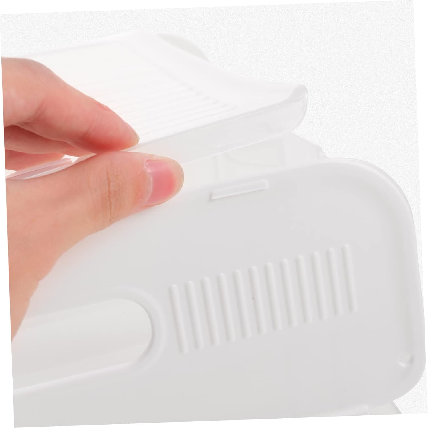 Artibetter Egg Storage Box Egg Fridge Holder Tray Lid Rack Counter Egg Holder for