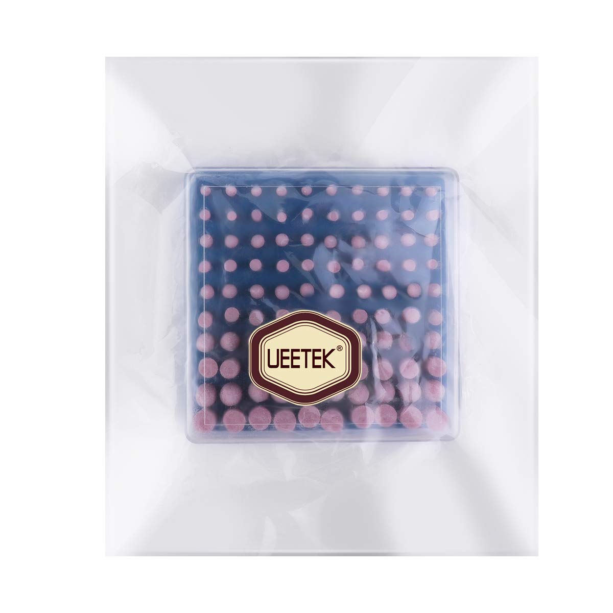 UEETEK 100 stücke 3mm Schaft Schleifdorn Montiert Schleifen Polierwerkzeug (Rosa)