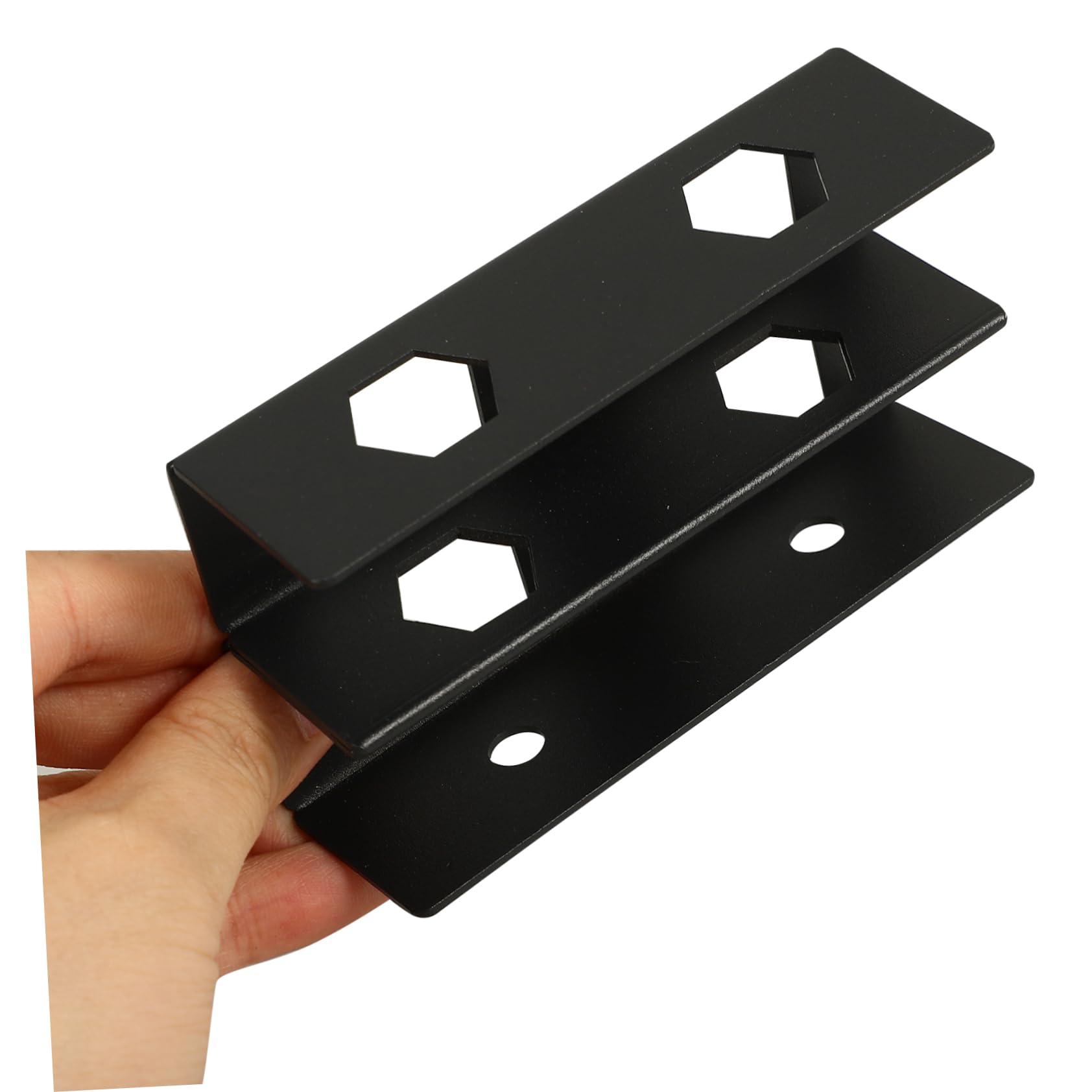 NUOBESTY 3 Juegos De Soporte De Doble Capa Debajo del Escritorio Soporte De Escritorio para Computadora Portátil e para Computadora Portátil e para a e