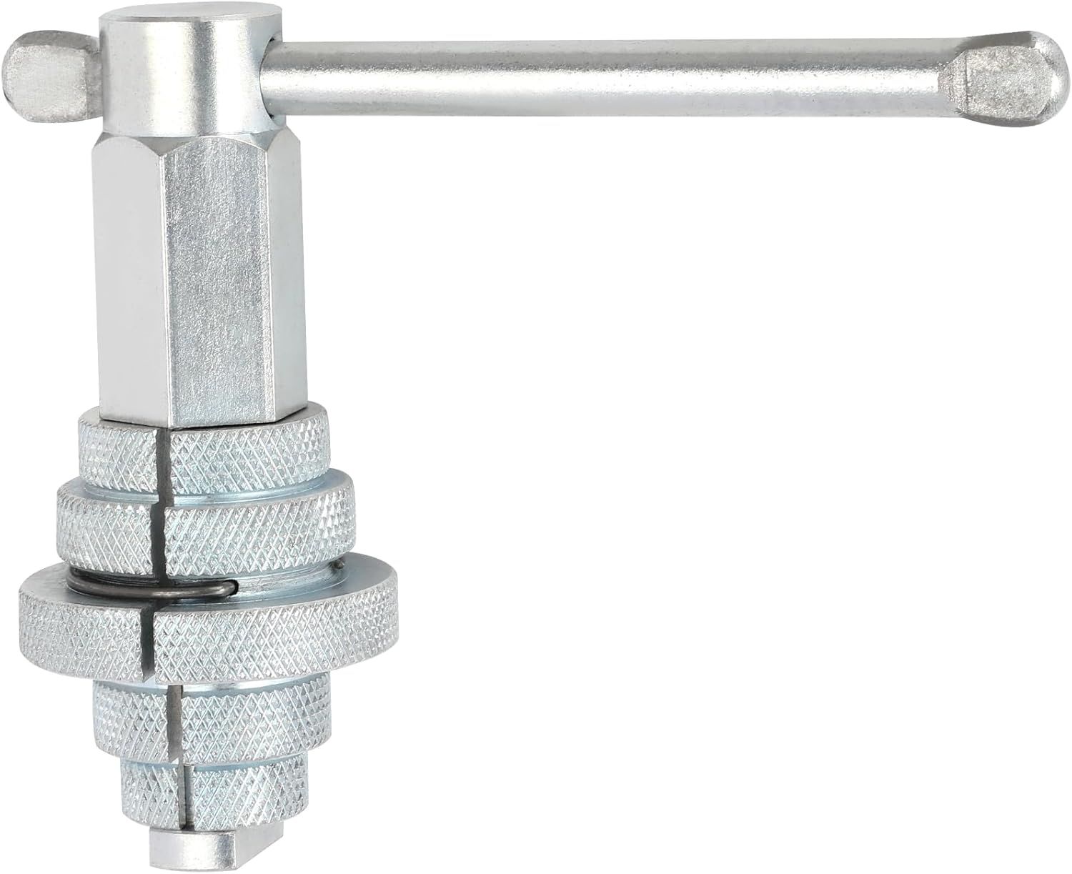 31405 Internal Wrench,Tub Drain Removal Tool,Compatible with 4-1/2" Internal Pipe Wrench for Model 342.Ideal for Securing or Removing Basins, Sink Strainers, Bathtubs,Silver