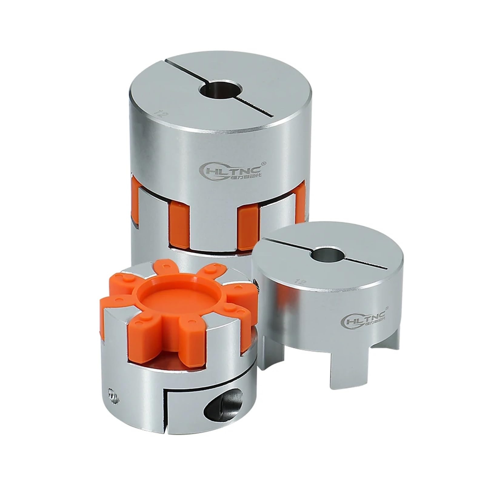 Giunto flessibile for servomotore D35L50, giunto elastico for albero flessibile a stella ragno con diametro da 8 mm a 20 mm for incisione(10x15)